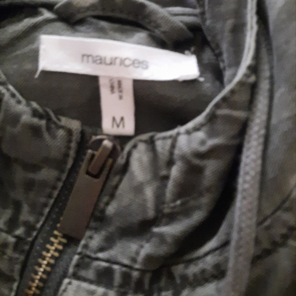 Khaki Green Jacket Size Medium - Picture 6 of 7